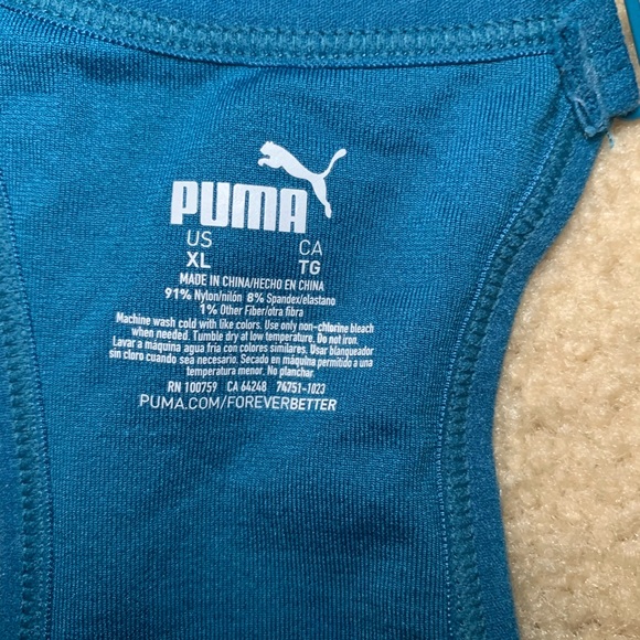 Puma Sports Bra Lot of 3 – Women’s XL – Racerback Adjustable Strap - Picture 5 of 5